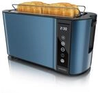 Arendo Toaster 4-Scheiben, W&auml;rmeisoliertes Doppelwandgeh&auml;use, Display