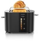 Arendo Toaster Edelstahl, Kurzschlitz, Touch Display, Restzeit &
