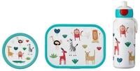 Mepal Lunchbox Campus Lunchset 3er Set, Acrylnitril-Butadien-Styrol (ABS), (3-tlg)