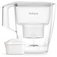 Sodapop Wasseraufbereiter SODAPOP Wasserfilterkanne Selina wei&szlig;,