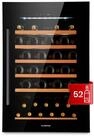 Klarstein Weink&uuml;hlschrank Vinsider 52 bottle Uno black, f&uuml;r 52 Standardflaschen &aacute;