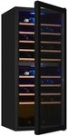 exquisit Weink&uuml;hlschrank WS2-114-GTE-160G, f&uuml;r 114 Standardflaschen &aacute; 0,75l,F&uuml;r