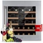 Klarstein Weink&uuml;hlschrank Vinsider 36 Built-In Uno, f&uuml;r 36 Standardflaschen &aacute;