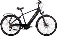SAXONETTE E-Bike Trekkingrad Premium Sport (Diamant), 10 Gang, Kettenschaltung,
