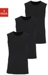 H.I.S Muscleshirt, Unterziehshirt, Unterhemd f&uuml;r Herren (3er-Pack) unifarben,