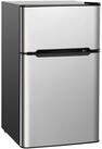 COSTWAY K&uuml;hlschrank BCD-90, 86 cm hoch, 48.5 cm breit, Gefrierkombination