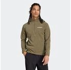 adidas TERREX Fleecepullover MT ESS HZ FL mit Rei&szlig;verschluss, aus Polyester,