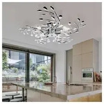 GLOBO LIGHTING Deckenleuchte, Leuchtmittel nicht inklusive, Design Bl&uuml;ten Decken