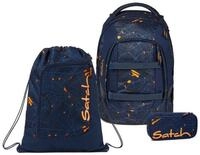 Satch Schulrucksack Pack (3tlg., inkl. Schlamperbox und Sportbeutel)