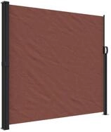 vidaXL Seitenmarkise Sichtschutz Windschutz Ausziehbar Braun 180x300 cm