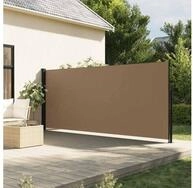 vidaXL Markise Seitenmarkise Ausziehbar Taupe 170x300 cm