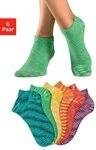 H.I.S Sneakersocken mit farbig bedrucktem Garnen, unterschiedliche Designs...