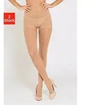 LASCANA St&uuml;tzstrumpfhose 40 DEN (2 St) mit Formeffekt beige 6 (56)