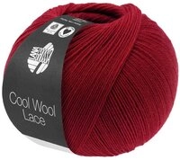 LANA GROSSA Cool Wool Lace H&auml;kelwolle, 400 m