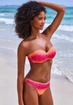 Buffalo B&uuml;gel-Bandeau-Bikini mit Farbverlauf