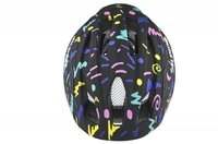 Alpina Kinderhelm PICO Kinderfahrradhelm schwarz, neon-gr&uuml;n, wei&szlig;