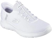 Skechers SUMMITS-HIGH RANGE Slip-On Sneaker, Freizeitschuh mit Slip Ins-Fersenpart