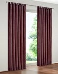 Wirth Vorhang Warnow (1 St), Schlaufen, blickdicht, Chenille