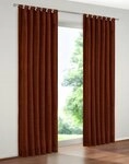Wirth Vorhang Warnow (1 St), Schlaufen, blickdicht, Chenille