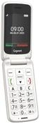 Gigaset Beschriftungsband Gigaset GL 595 Pearl White, Seniorenhandy mit gro&szlig;en