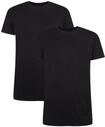 T-Shirt BAMBOO BASICS "T-Shirt RUBEN 2er Pack", Herren, Gr. L, schwarz, Obermaterial: