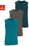 H.I.S Muscleshirt (Packung, 3-tlg) mit Rundhalsausschnitt