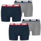 PUMA Boxer Comfort Stretch (4-St) mit umlaufendem PUMA-Schriftzug