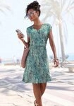 Vivance Sommerkleid mit Alloverdruck kurzes Jerseykleid, Shirtkleid,...