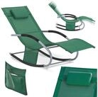 SoBuy Gartenliege OGS28, Relaxliege Schaukelliege Strandliege Outdoor...