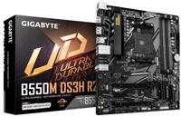 Gigabyte B550M DS3H R2 Mainboard &ndash; AMD Ryzen 5000 Prozessoren, 5+3 Phasen VRM,