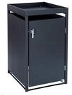 Zelsius M&uuml;lltonnenbox M&uuml;lltonnenbox mit Pflanzdach f&uuml;r 120 - 240 Liter