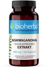 BIOHERBA R Bioherba Ashwagandha Extrakt (Schlafbeere) 400 mg 100 Kapseln