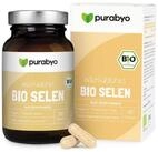 Purabyo BIO Selen Kapseln, 100 &micro;g pro Kapsel, aus Bio Senfsamen, im Glas Kapseln, 1