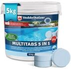 Veddelholzer Chlortabletten 5 kg Multitabs 5 in 1 Chlortabletten langsam...