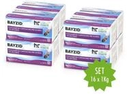 H&ouml;fer Chemie GmbH Poolpflege 16x 1 kg BAYZID&reg; Flockkartusche f&uuml;r Pools,...