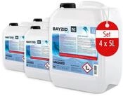 H&ouml;fer Chemie GmbH Poolpflege 4x 5 L BAYZID&reg; Algizid Algenverh&uuml;tung f&uuml;r...