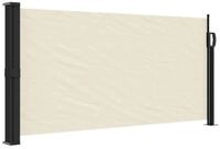 vidaXL Markise vidaXL Seitenmarkise Ausziehbar Creme 100x300 cm