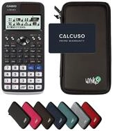 CASIO Taschenrechner fx-991DE X ClassWiz inkl. WYNGS Schutztasche Schwarz