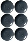 Ritzenhoff & Breker Untertasse Doppio Kaffeeuntertassen &oslash; 16 cm 6er Set, (6 St)