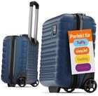 Travely Koffer Polycarbonat Koffer - Reisekoffer, Hartschalenkoffer, Trolley, 2