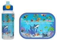 Mepal Lunchbox Campus Lunchset 2er Set, Acrylnitril-Butadien-Styrol (ABS),...
