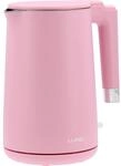 Lund Reise-Wasserkocher Wasserkocher 1,5 l, 2200W COOL-TOUCH, rosa, 2200 W