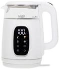 Adler Wasserkocher AD 1305ws Wasserkocher 1,7L mit Temperatureinstellung wei&szlig; /