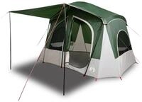 vidaXL Kuppelzelt Campingzelt 5 Personen Gr&uuml;n Wasserdicht, (1 tlg)