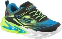 Sneaker SKECHERS "FLEX-GLOW ULTRA", Jungen, Gr. 27, bunt (schwarz, neongelb),