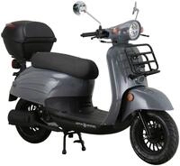 Alpha Motors Motorroller Adria, 50 ccm, 45 km/h, Euro 5, (Set, inkl. Topcase), mit