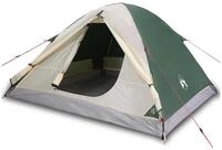 vidaXL Kuppelzelt Kuppel-Campingzelt 3 Personen Gr&uuml;n Wasserdicht, (1 tlg)
