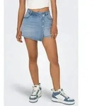 ONLY Jeansshorts ONLLESLY REG LB DNM SKORT BJ NOOS Baumwolle, Regular Waist,