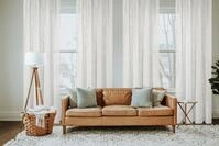Home Basics Vorhang SOFTY 2er Pack (2 St), Multifunktionsband, halbtransparent, 2er