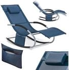 SoBuy Gartenliege OGS28, Relaxliege Schaukelliege Strandliege Outdoor...
